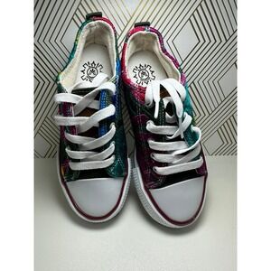 Embroidered Tennis Shoes Converse Style Low top